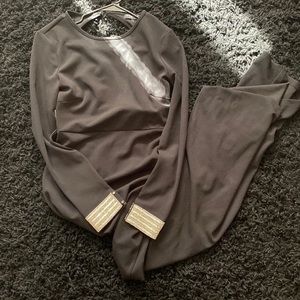 Black dress with silver stones